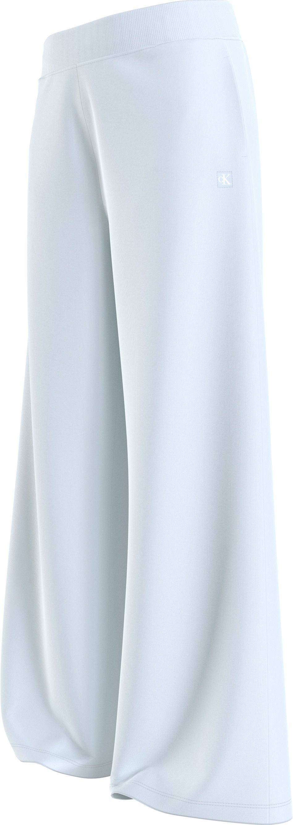 CALVIN KLEIN  Pantaloni Donna Calvin Klein Azzurro Ampio Saldi Di Fabbrica