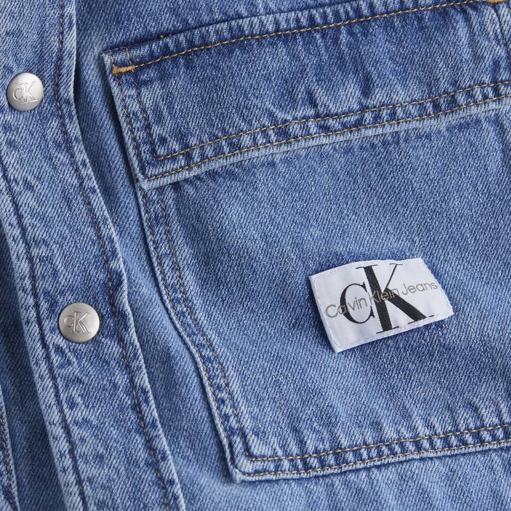 CALVIN KLEIN  Camicia Blu di Cotone Calvin Klein Uomo I Più Venduti