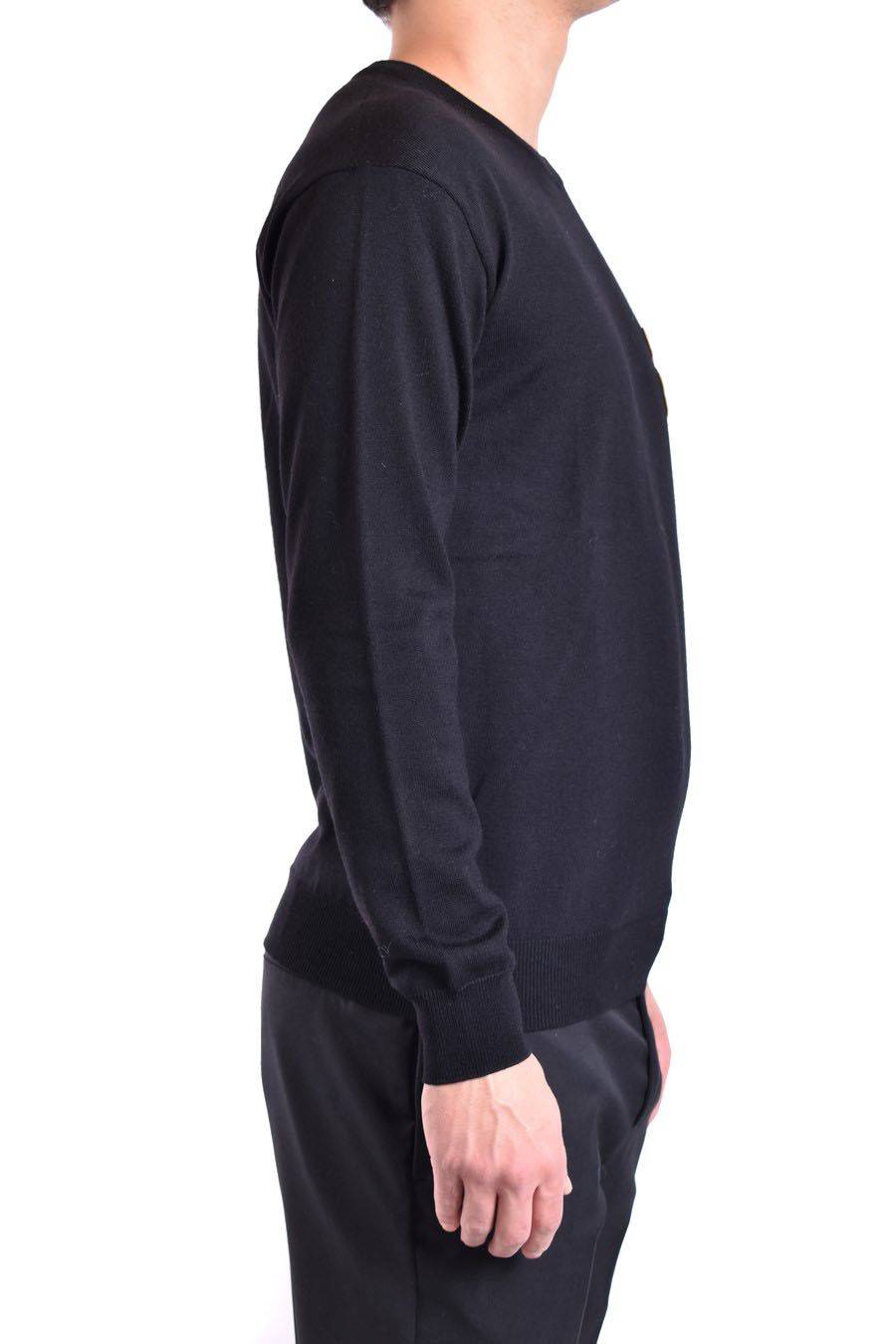 MOSCHINO  Maglione di Lana Nero Moschino Uomo V0902 7000555 In Saldo