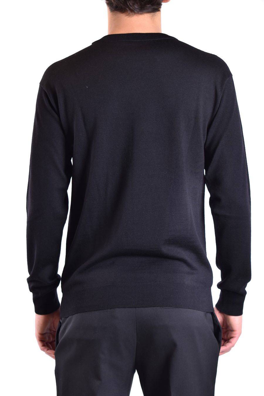 MOSCHINO  Maglione di Lana Nero Moschino Uomo V0902 7000555 In Saldo