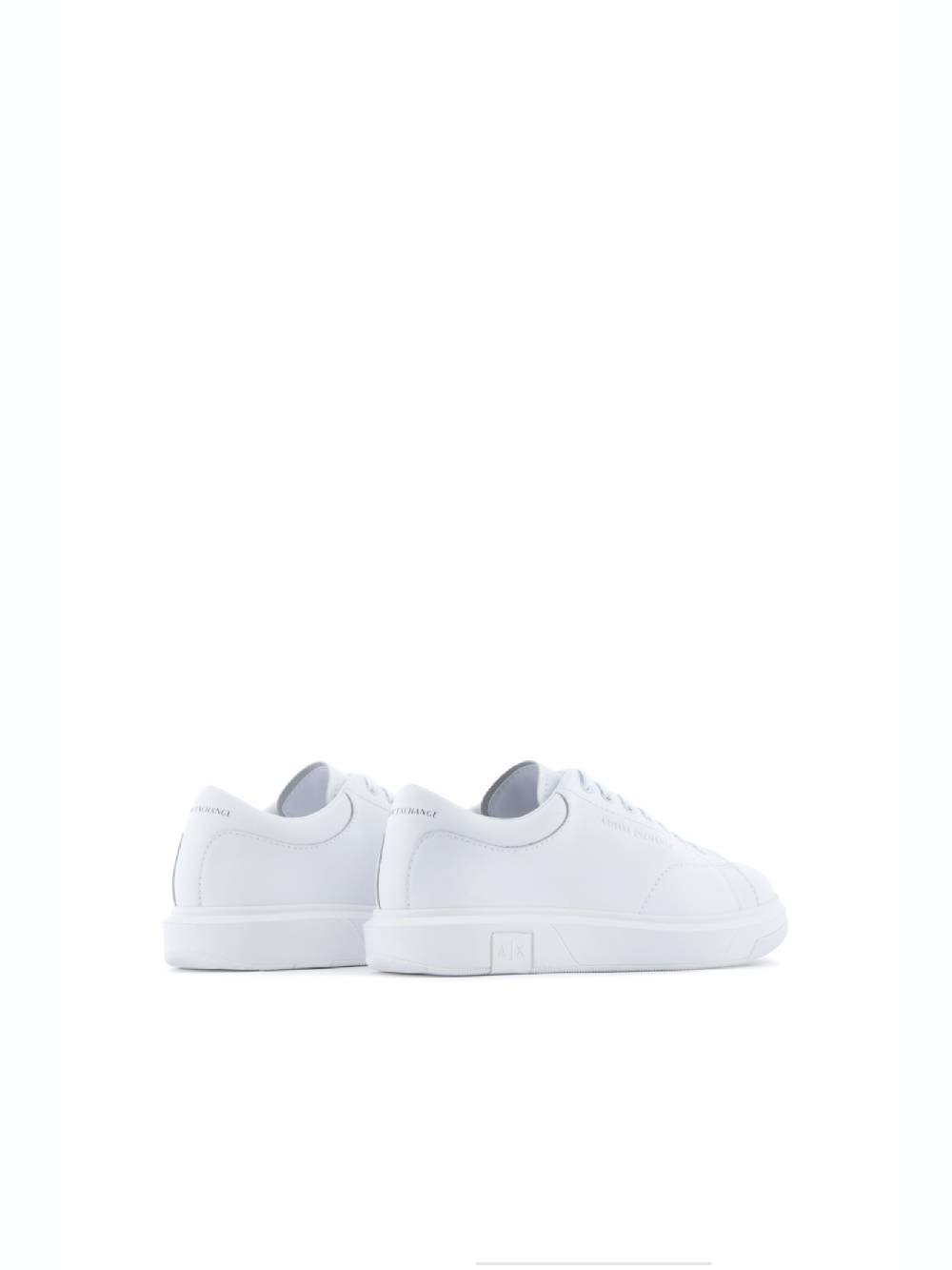 ARMANI EXCHANGE  Sneakers di Pelle Bianca Armani Exchange Uomo Nuova