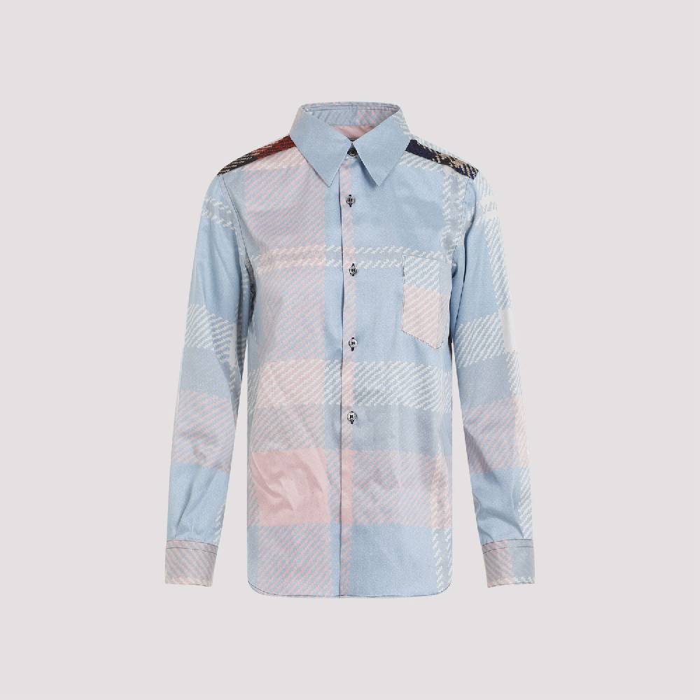 COMME DES GARÇONS  Camicia Tartan Multicolore Comme Des Garçons in Poliestere Negozi Online