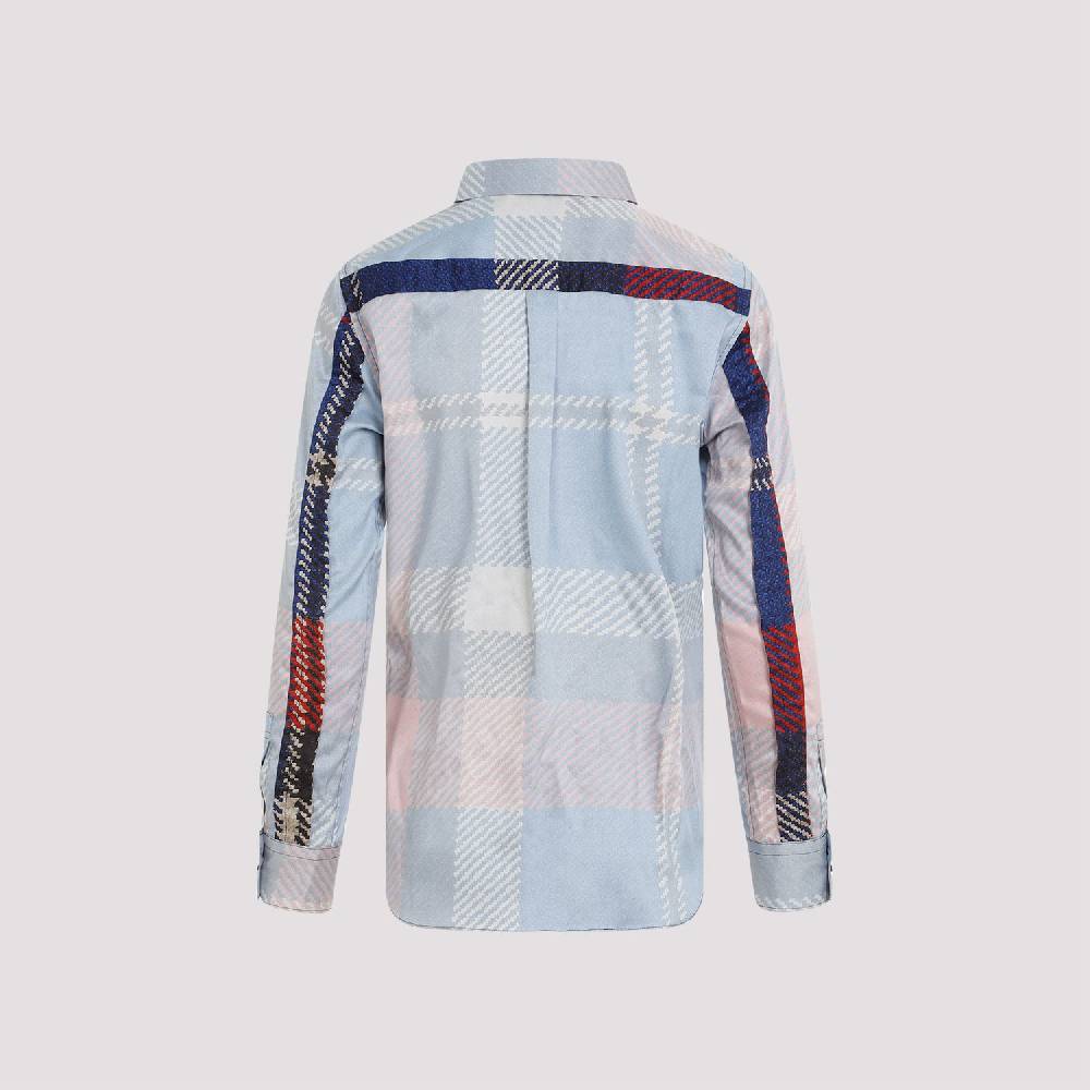 COMME DES GARÇONS  Camicia Tartan Multicolore Comme Des Garçons in Poliestere Negozi Online