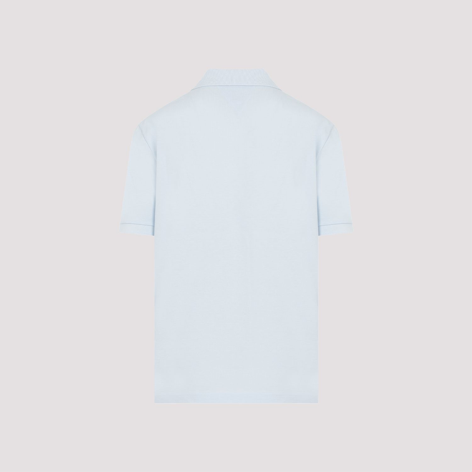 BOTTEGA VENETA  Polo in Cotone Blu da Uomo Bottega Veneta Consegna Veloce