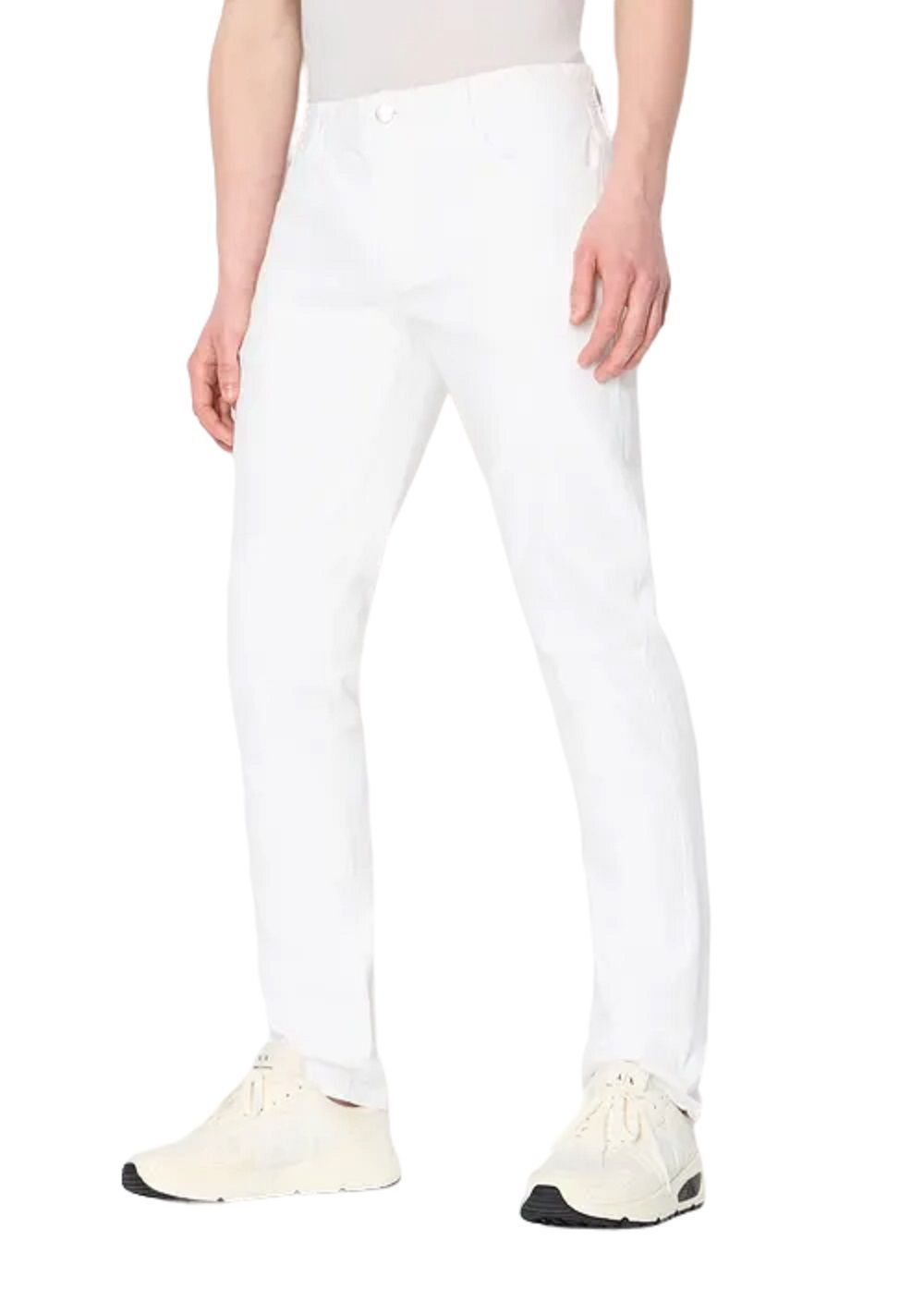 ARMANI EXCHANGE  Jeans Bianchi Elasticizzati da Uomo ARMANI EXCHANGE Promozione Limitata