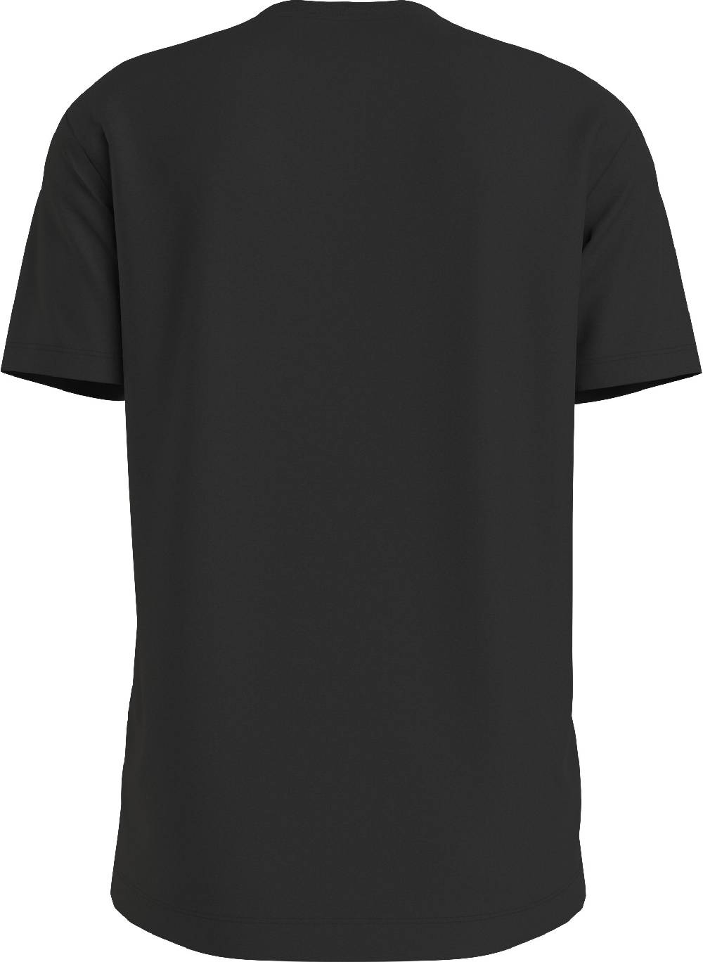 CALVIN KLEIN  T-shirt da Uomo Calvin Klein Nera in Cotone con Collo Rotondo Affare Del Giorno