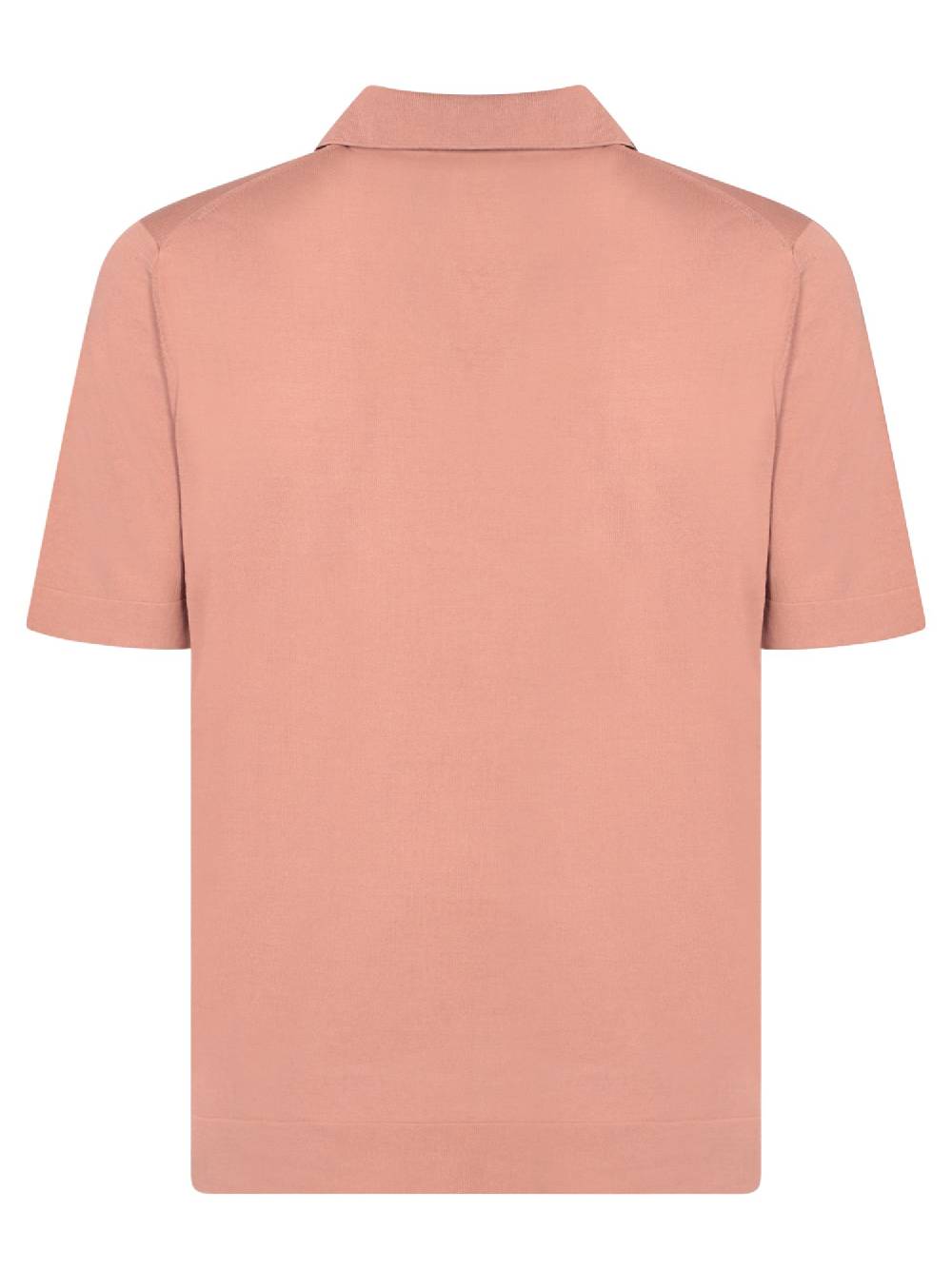 DELL'OGLIO  T-Shirt di Cotone Rosa da Uomo DELL'OGLIO Vendite stagionali