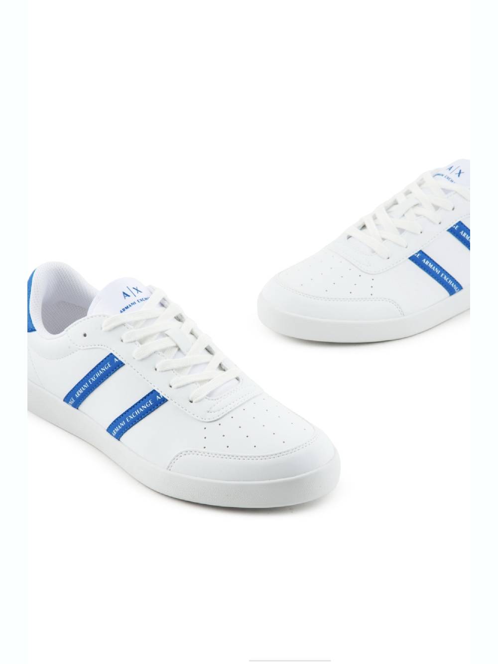 ARMANI EXCHANGE  Sneakers in Pelle Bianca Armani Exchange - Moda Uomo Online