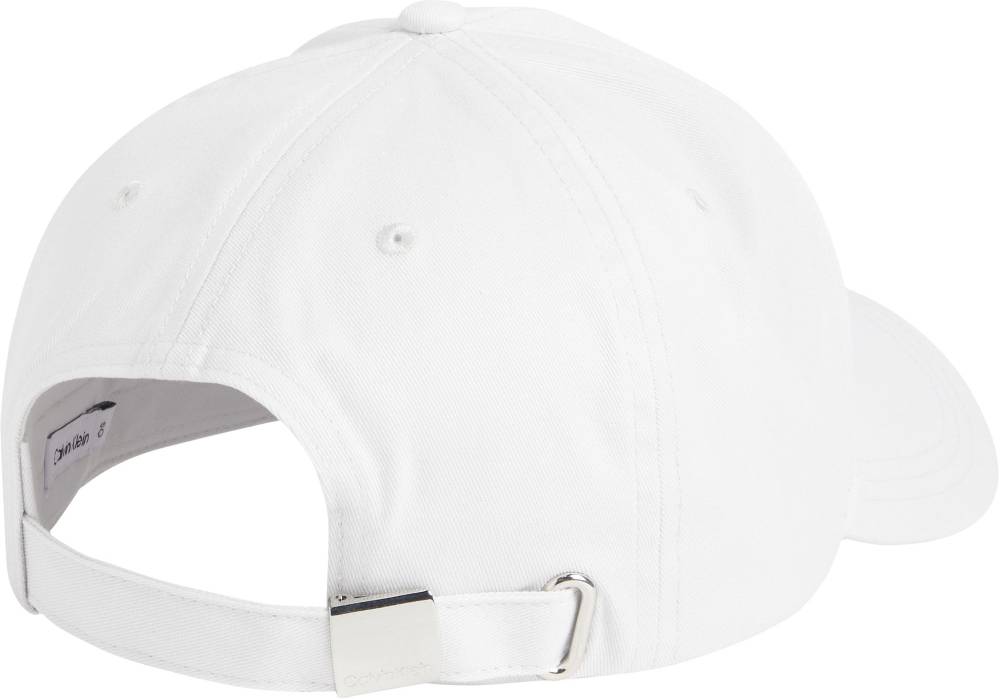 CALVIN KLEIN  Cappello di Cotone Bianco Uomo Calvin Klein Nuovo