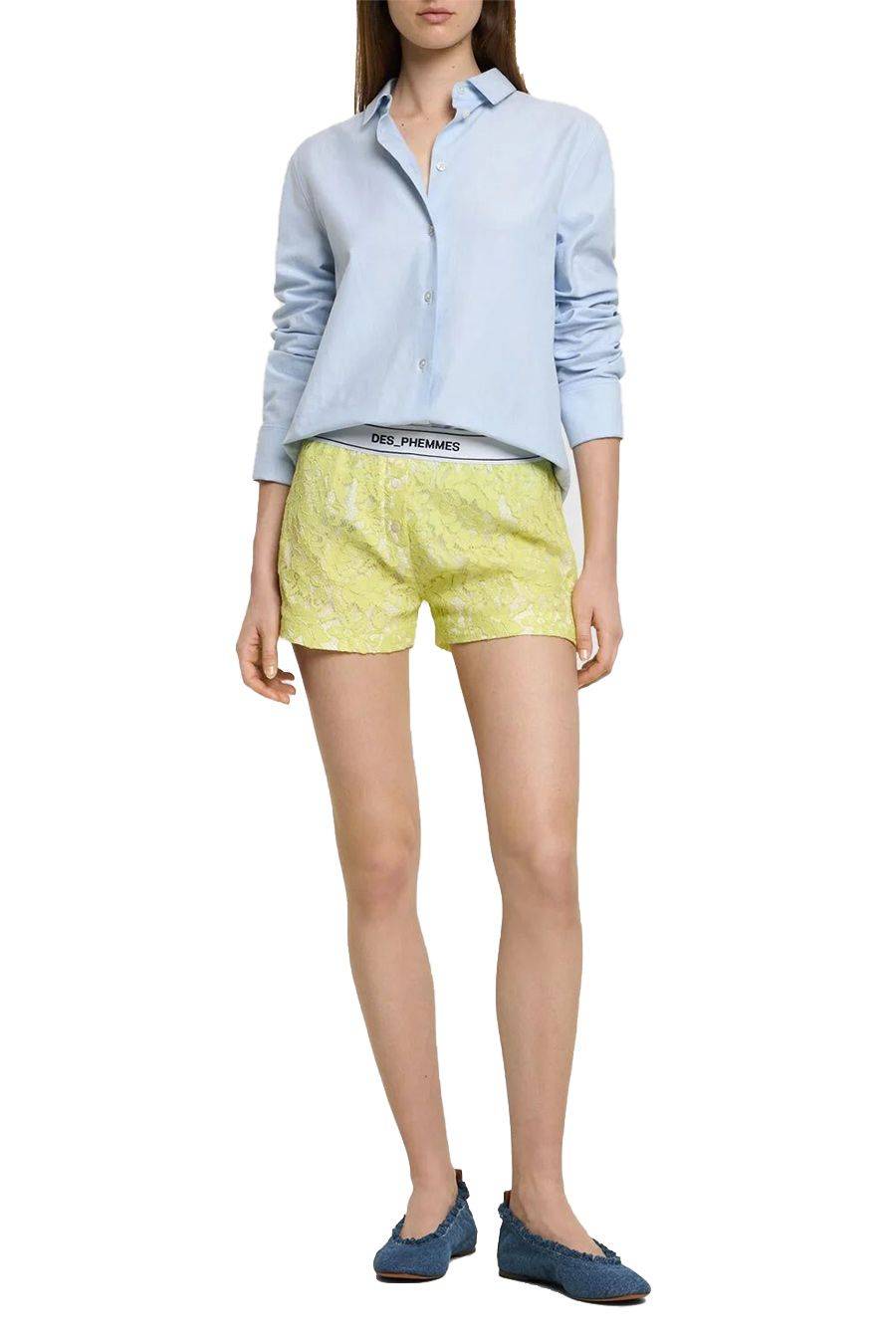 DES PHEMMES  Pantaloni Lime DES PHEMMES per Donne - 100% Poliestere Sottocosto