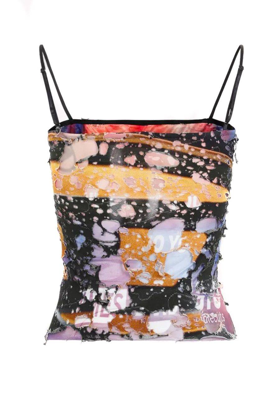 DIESEL  Top Grigio in Poliestere da Donna Diesel - A13572 Offerte