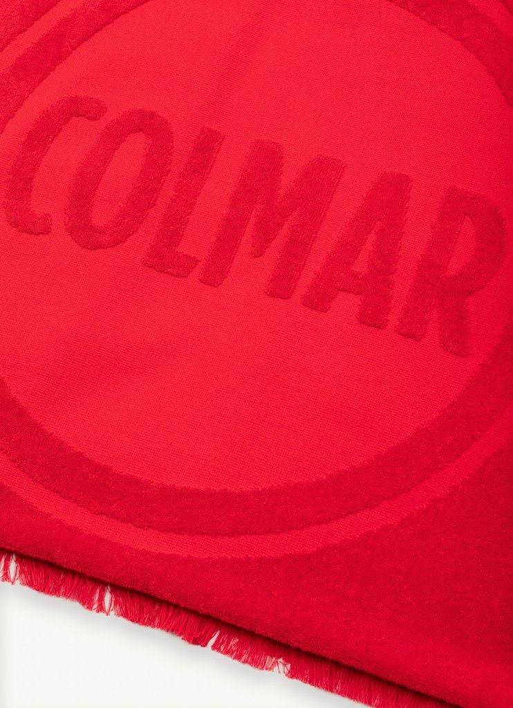 COLMAR  Asciugamano da Spiaggia Rosso in Cotone Unisex Colmar con Frange Hotsell