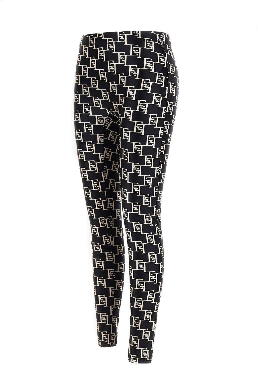 ELISABETTA FRANCHI  Pantaloni Multicolor da Donna Elisabetta Franchi in Poliestere Moda