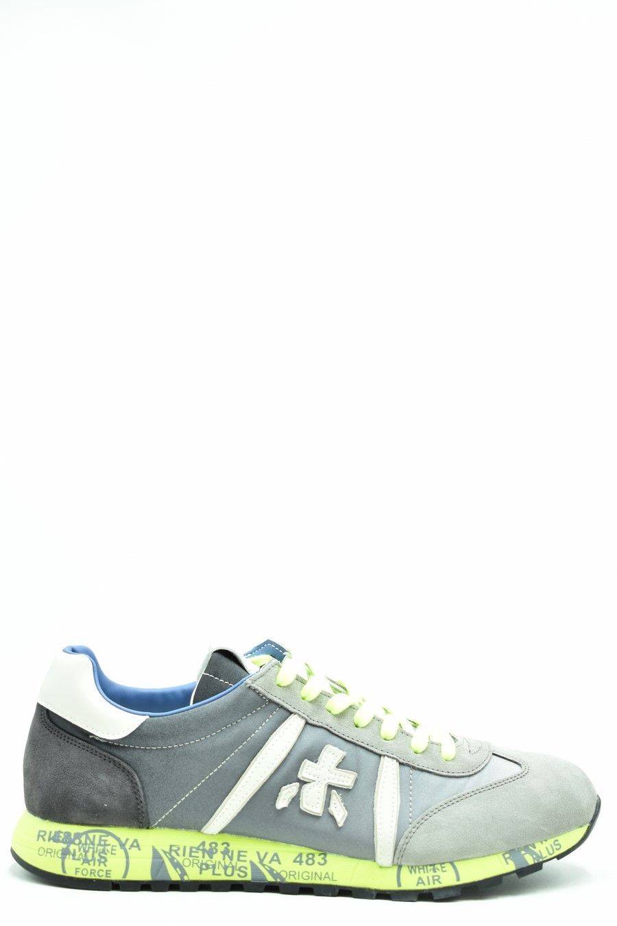 PREMIATA  Sneakers di Pelle Multicolore Premiata Lucy per Uomo
