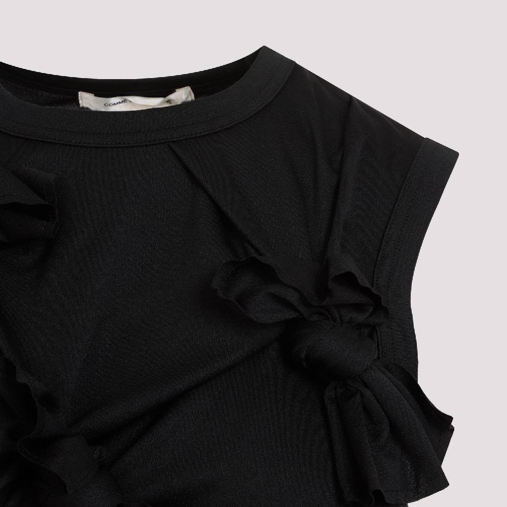 COMME DES GARÇONS  Top Senza Maniche Nero Annodato Comme des Garçons - Poliestere Affare Del Giorno