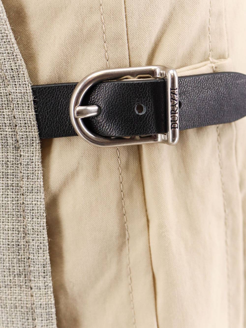 DURAZZI MILANO  Kilt Bicolore Grigio in Lana-Cotone per Donna DURAZZI MILANO Novità