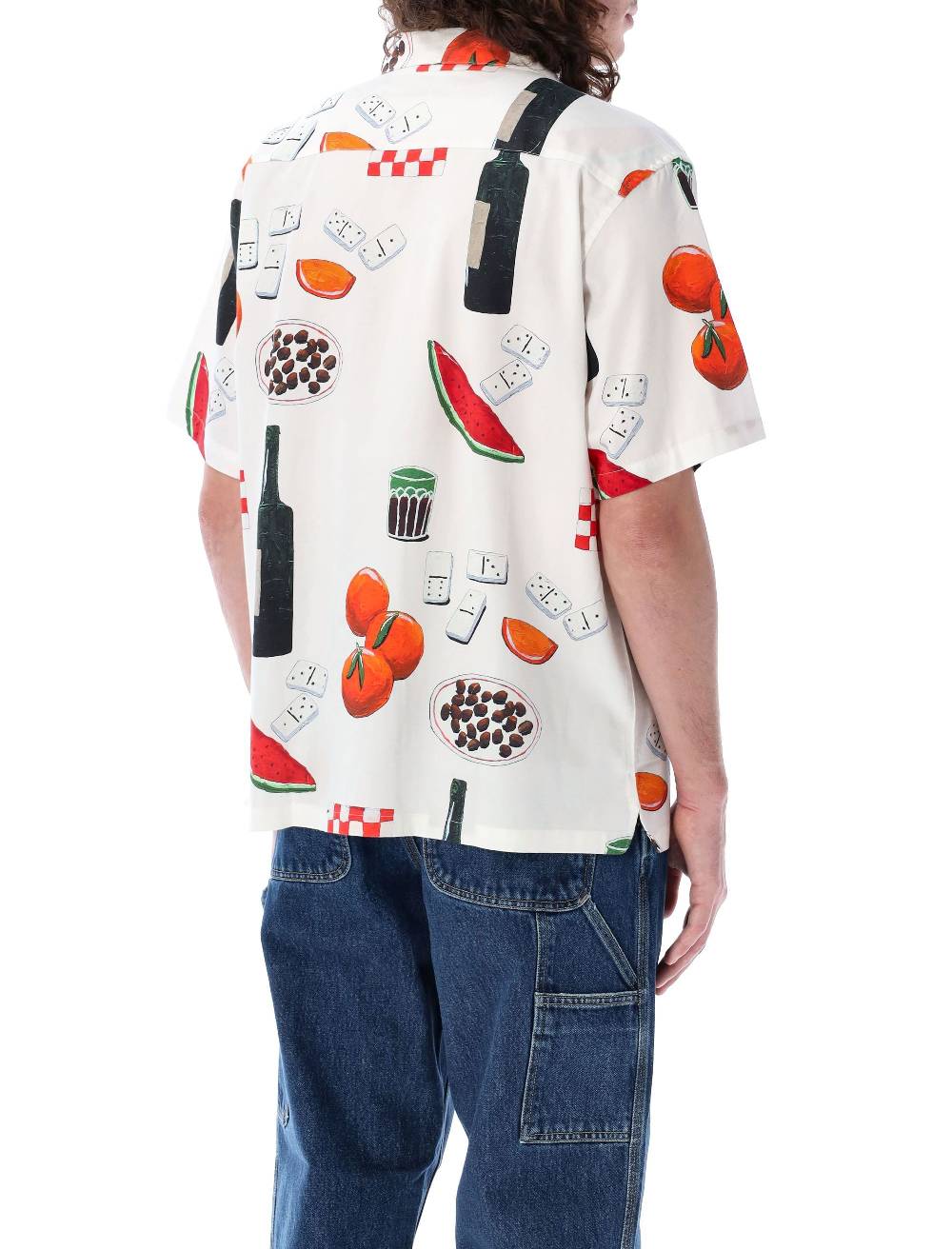 CARHARTT WIP  Camicia da Cena Bianca Fantasia Uomo CARHARTT WIP Economico