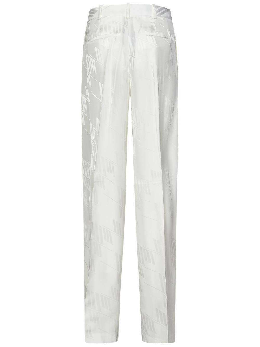 ATTICO  Pantaloni 'Jagger' Bianchi Pied de Poule di ATTICO Offerte