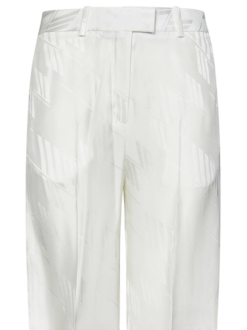 ATTICO  Pantaloni 'Jagger' Bianchi Pied de Poule di ATTICO Offerte