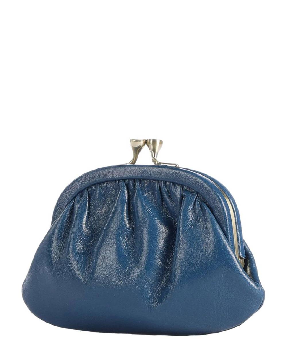 THE BRIDGE  Portamonete Elegante in Pelle Blu di The Bridge Hotsell