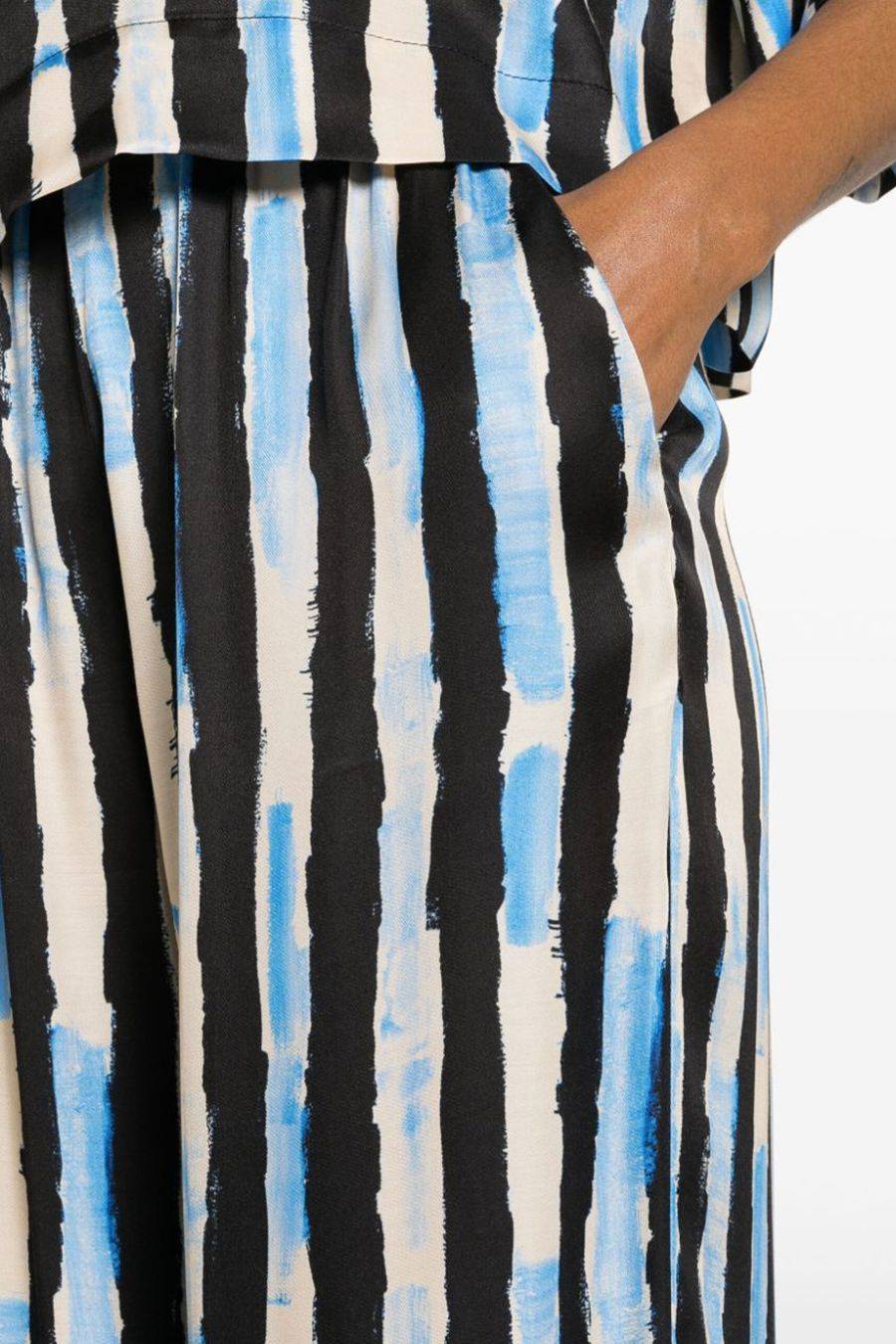 PINKO  Pantaloni Poliestere Multicolore Donna PINKO In Saldo