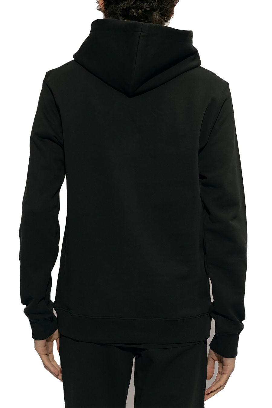MOSCHINO  Felpa di Cotone Nero Uomo Moschino V1727 Offerta natalizia