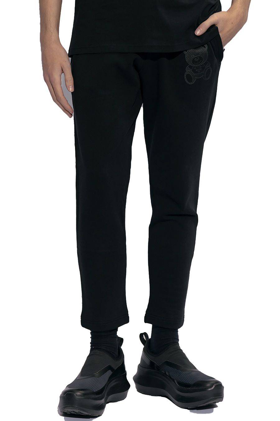 MOSCHINO  Pantaloni Multicolore in Cotone Moschino Uomo Soddisfazione Garantita