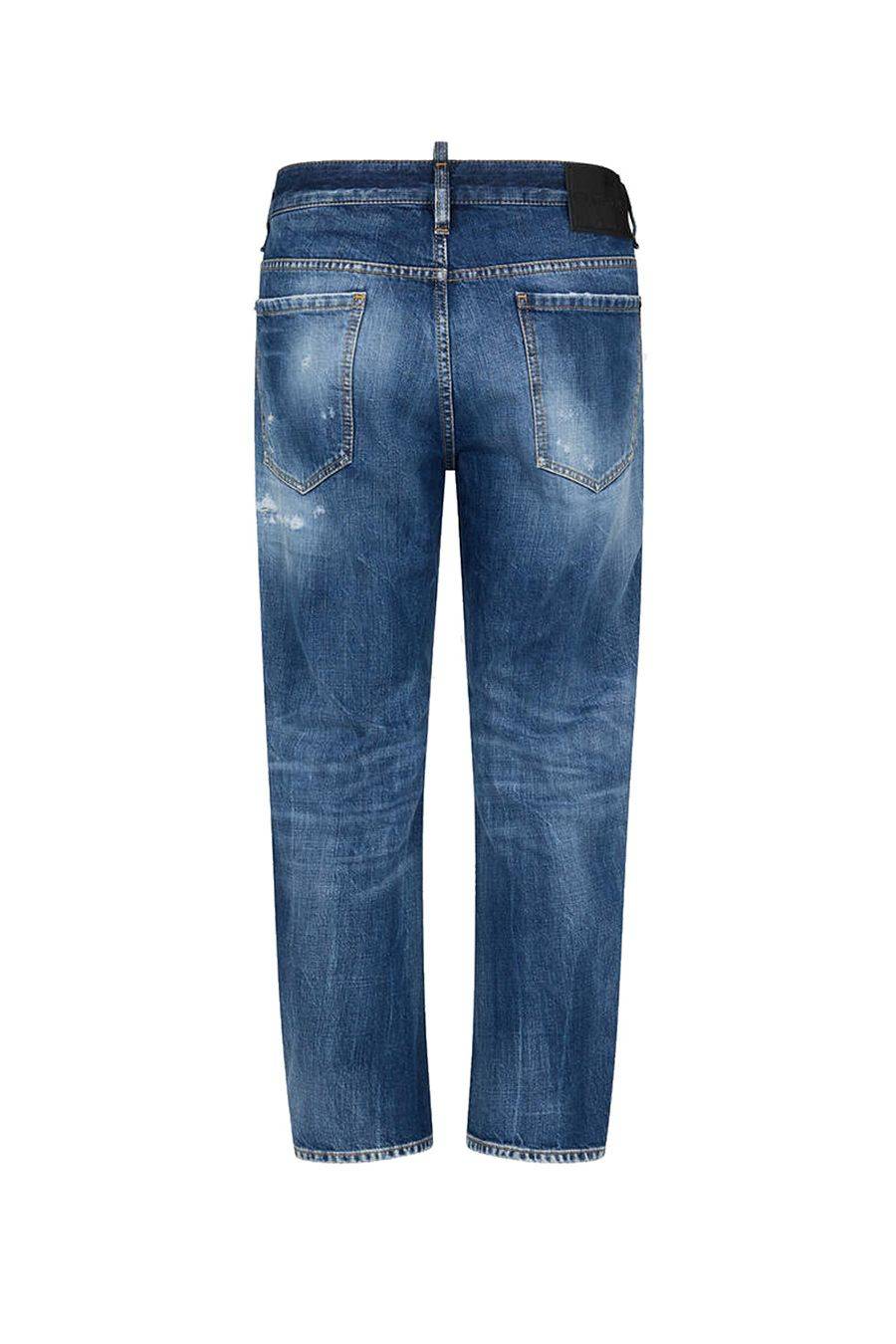 DSQUARED2  Jeans Blu Uomo DSQUARED2 Tessuto Misto Poliestere Cotone Qualità Garantita