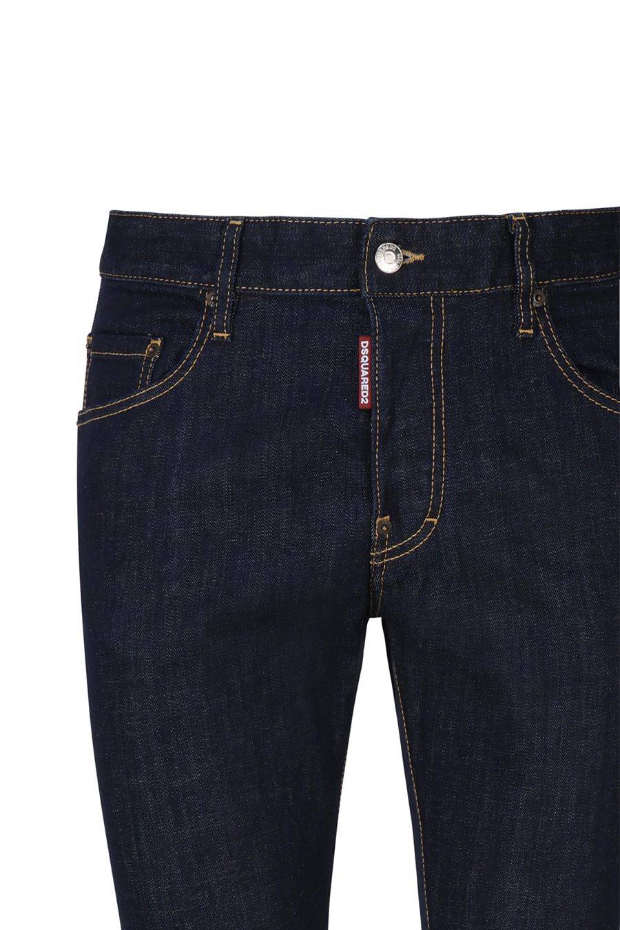 DSQUARED2  Jeans Blu in Cotone Elasticizzato DSQUARED2 da Uomo S74LB1425 Acquista Ora