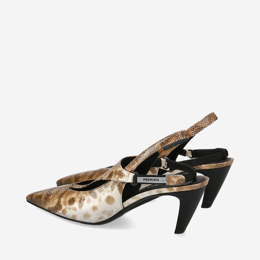 Premiata Décolleté slingback TBar M6660B Convenienza