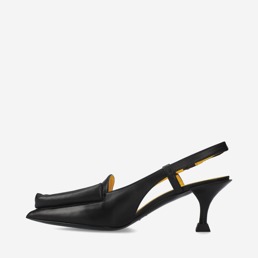 Premiata Décolleté slingback M6681A in nappa Presa