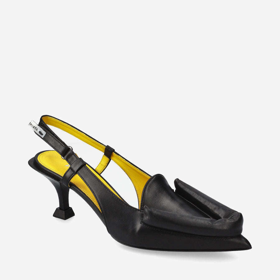 Premiata Décolleté slingback M6681A in nappa Presa