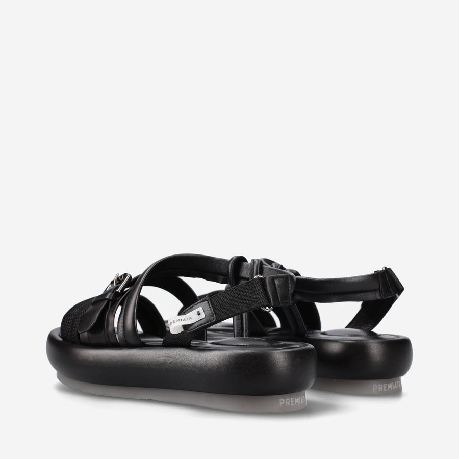 Premiata Sandali M6728A in nappa Offerta