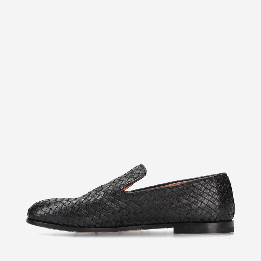 Premiata Slip-on Arden 32154C in vitello intrecciato Economico