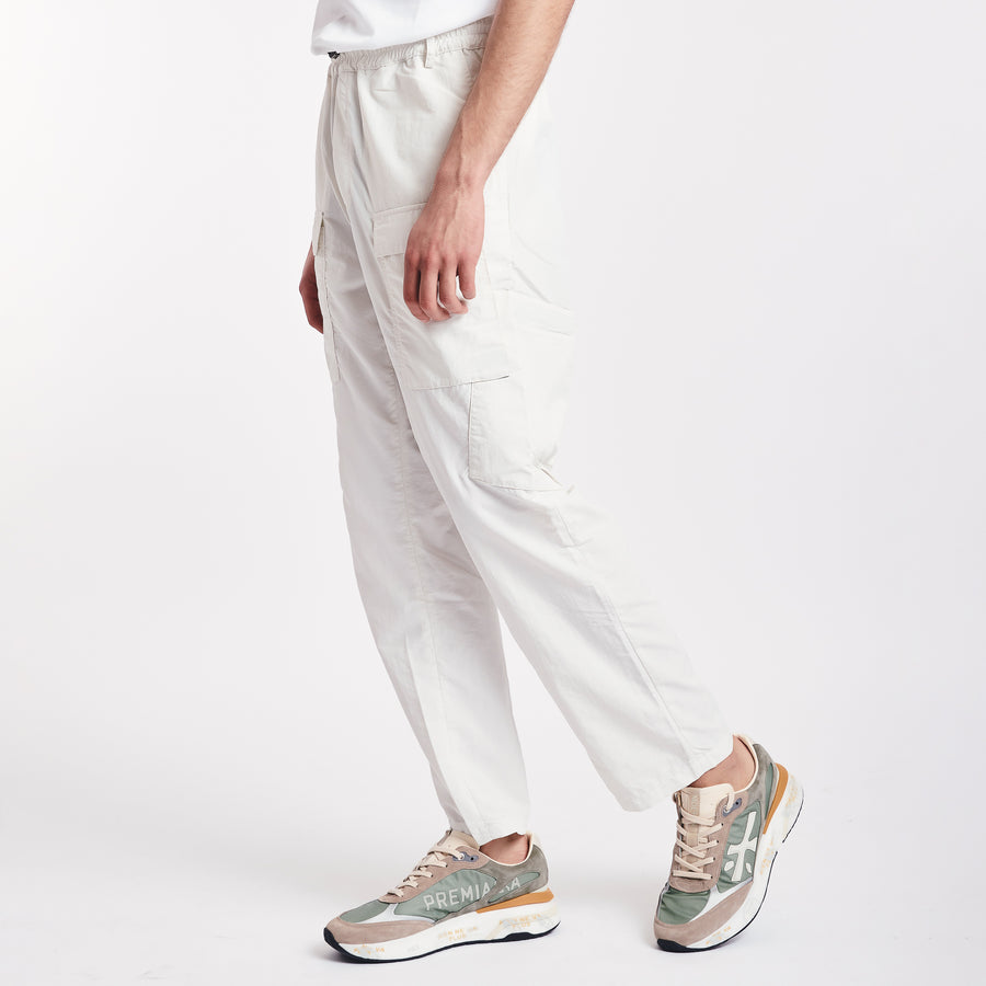 Premiata Pantaloni cargo in nylon PR116201 In Saldo