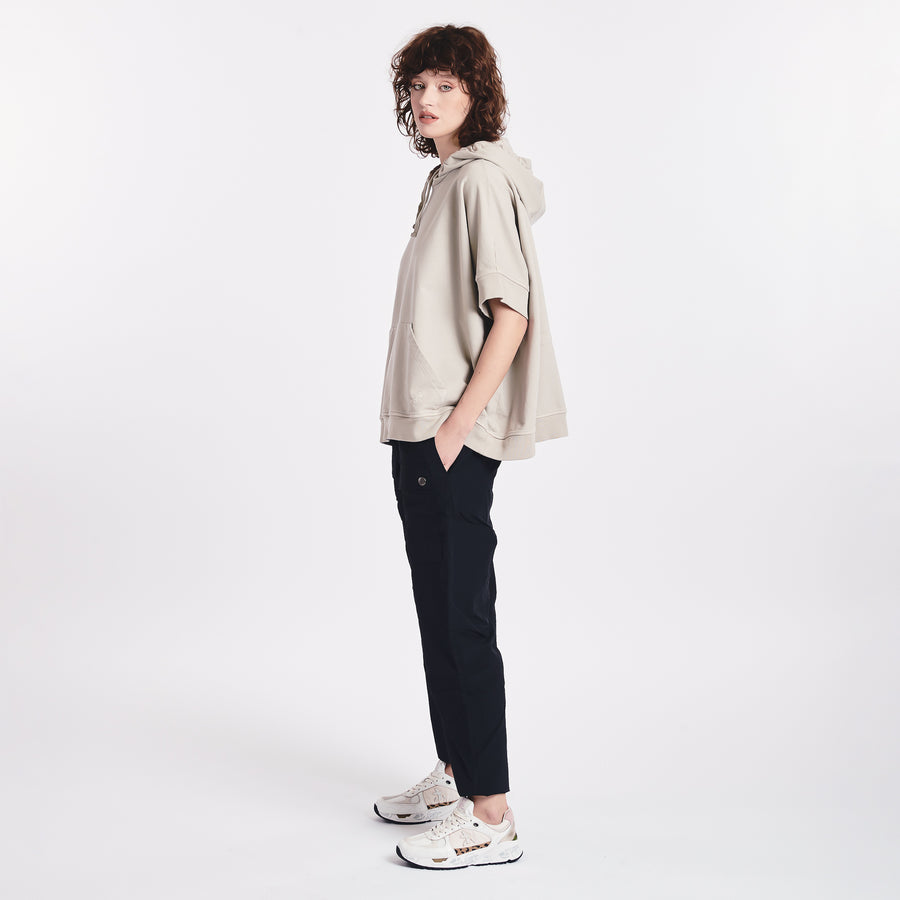 Premiata Poncho con cappuccio PR354705 Moda