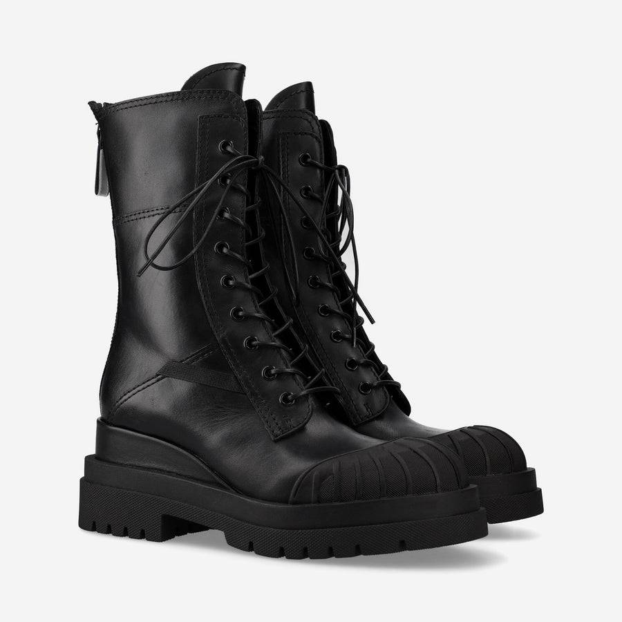 Premiata Stivaletti Jiro M6561D in vitello e silicone Sconto
