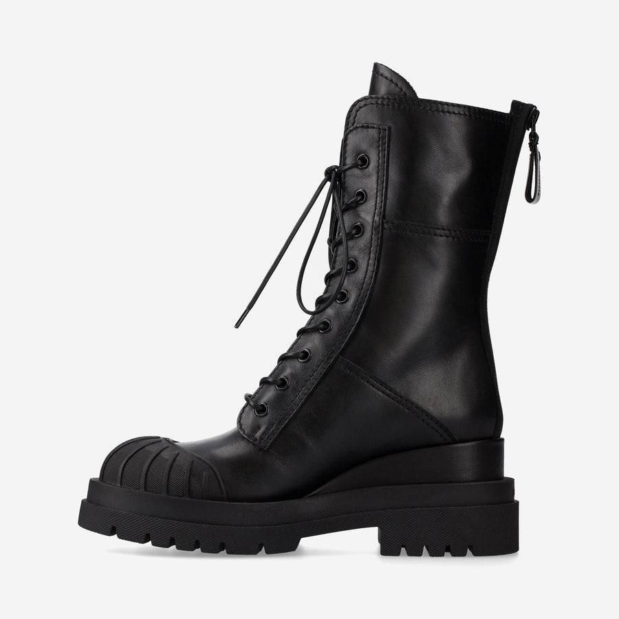 Premiata Stivaletti Jiro M6561D in vitello e silicone Sconto