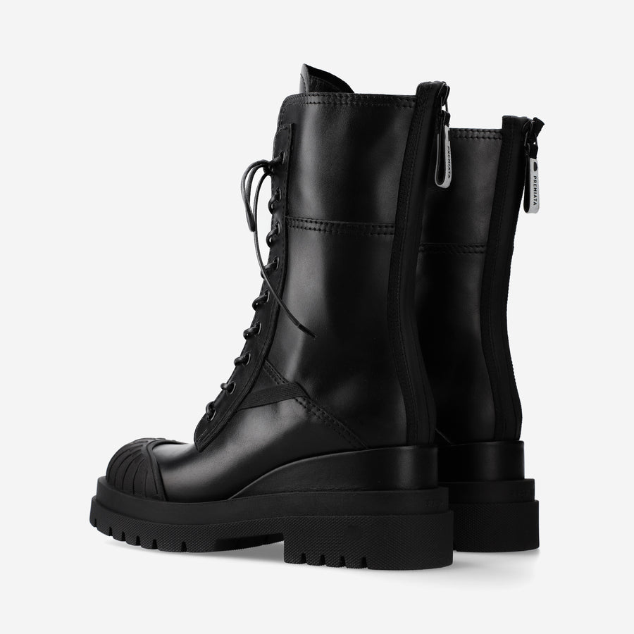 Premiata Stivaletti Jiro M6561D in vitello e silicone Sconto