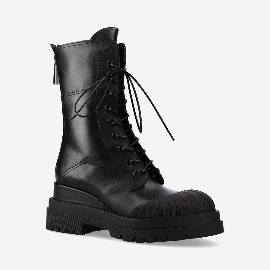 Premiata Stivaletti Jiro M6561D in vitello e silicone Sconto