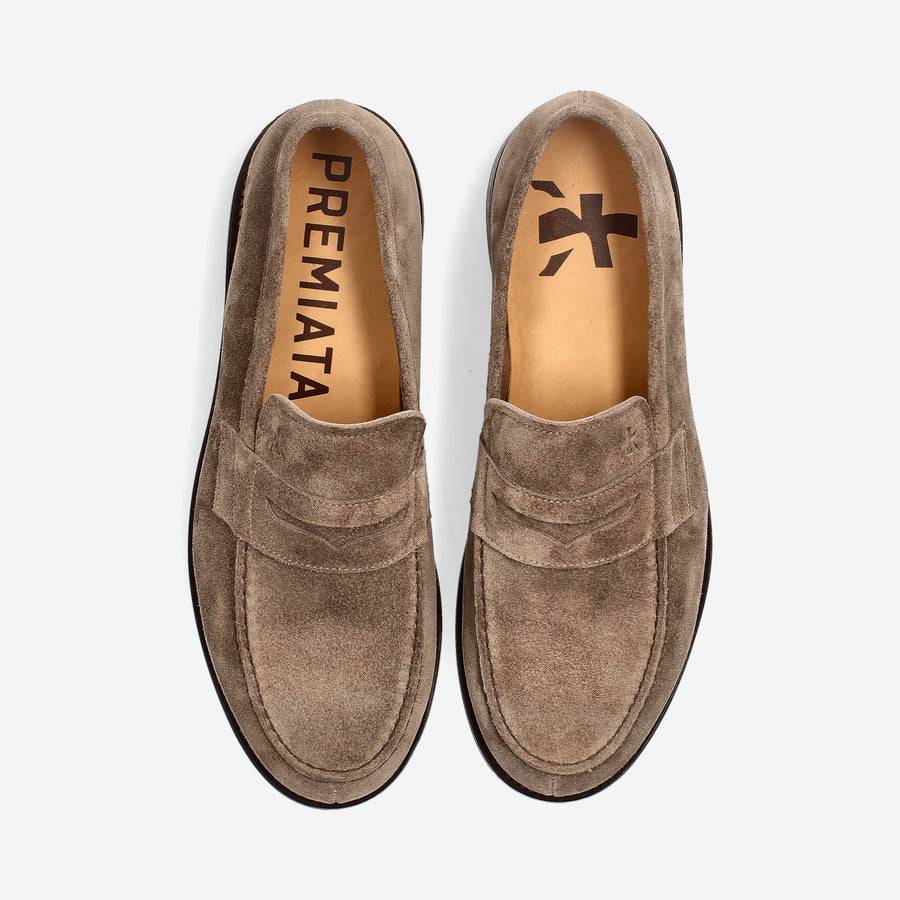 Premiata Mocassini 32050O in suede Novità