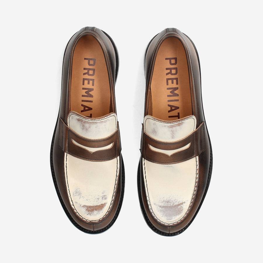 Premiata Mocassini Art in vitello 32050I Online