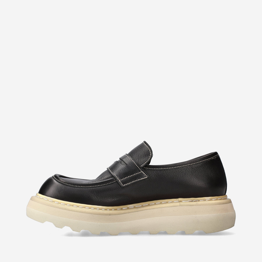 Premiata Mocassini Over Cal 32161B in vitello Offerte