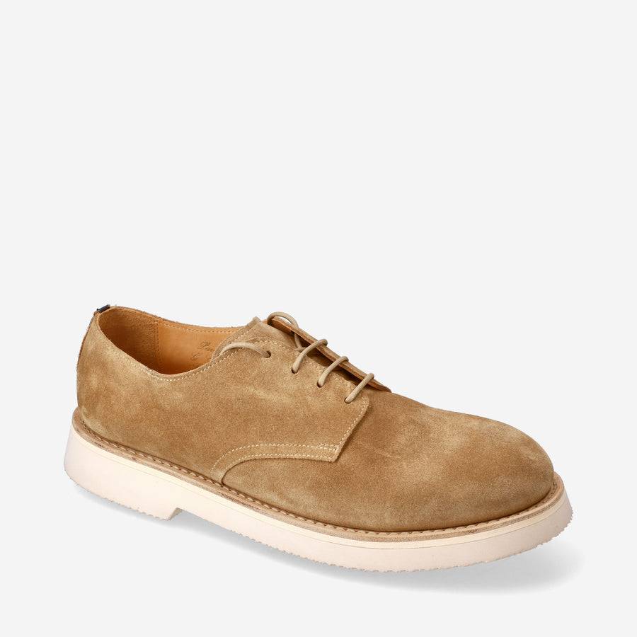 Premiata Stringate in suede 32115L Saldi Di Fabbrica