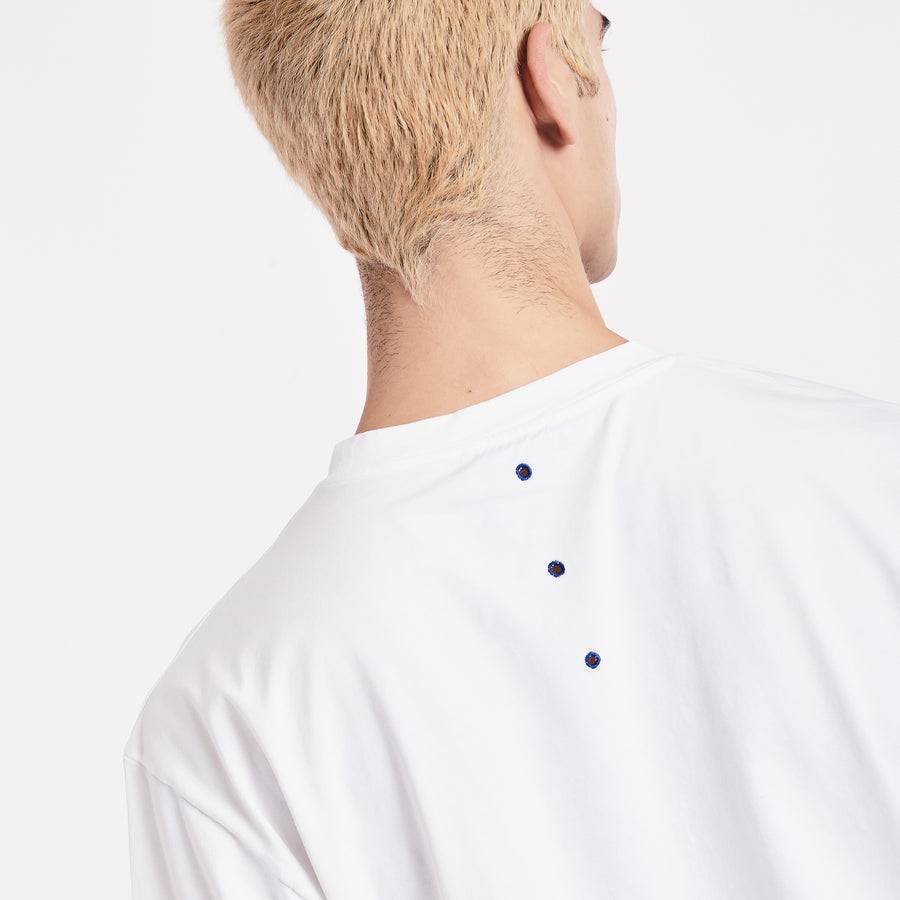 Premiata T-shirt con ricamo PR363230 Vendita Economica
