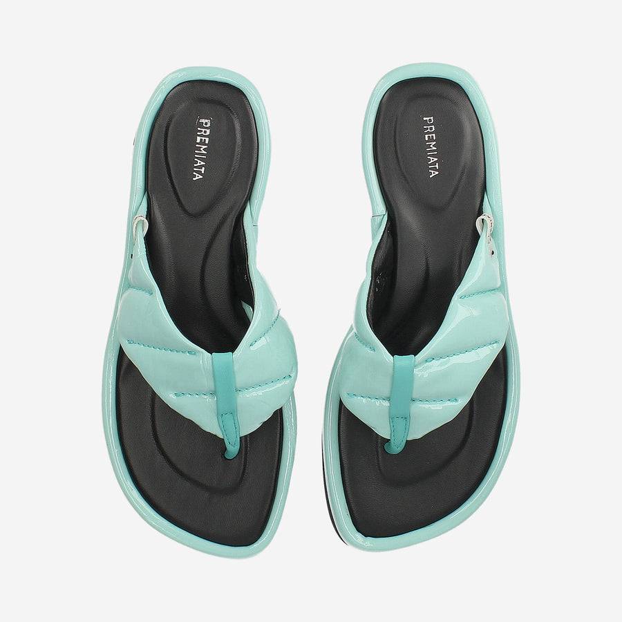 Premiata Sandali infradito M6654H in nappa imbottita Online