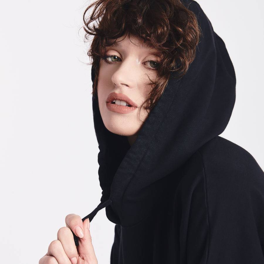 Premiata Poncho con cappuccio PR354100 Consegna Veloce
