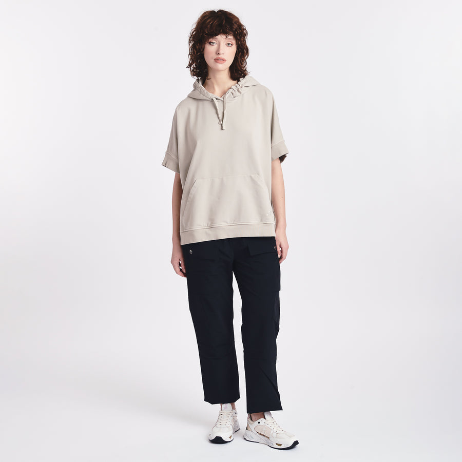 Premiata Poncho con cappuccio PR354705 Promozione Limitata