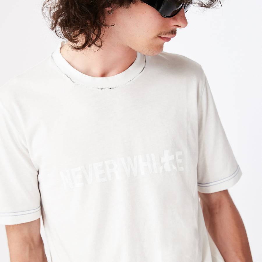 Premiata T-shirt effetto resinato PR366230 Sottocosto