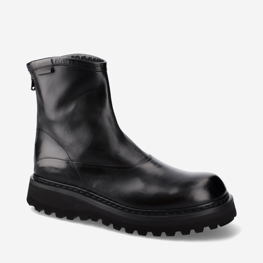 Premiata Stivaletti 31157T1 in pelle di cavallo Presa